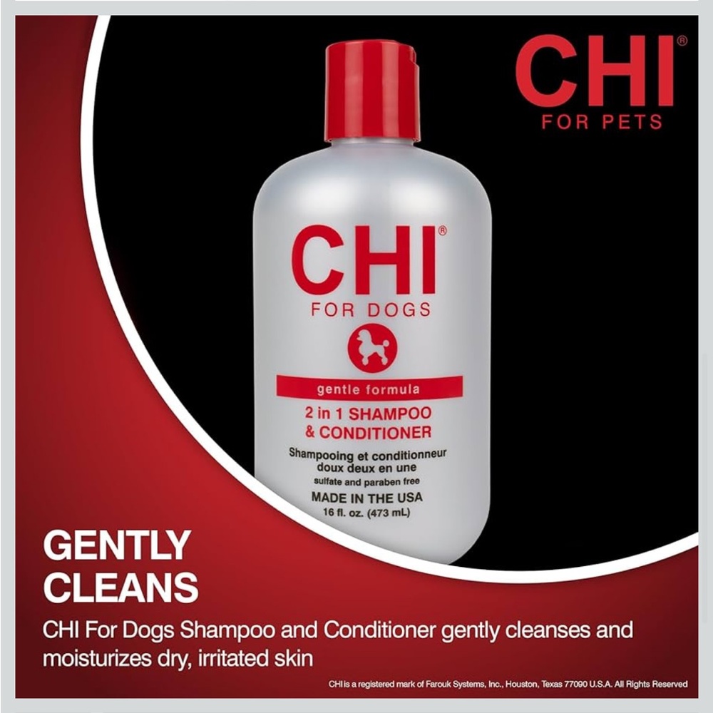 CHI For Dogs 2-in-1 Shampoo & Conditioner
